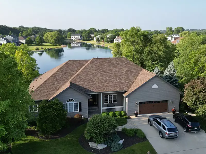 GAF Timberline HDZ shingle roof installation by Dukes Roofing